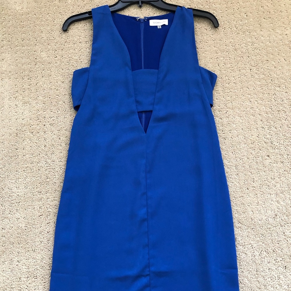 Blue dress